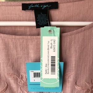 Embroidered Blouse 🌸 size L BRAND NEW!